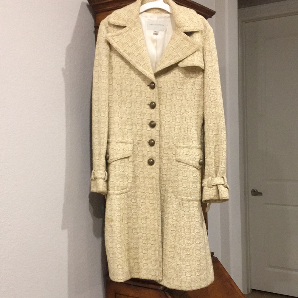 Banana republic/vintage coat